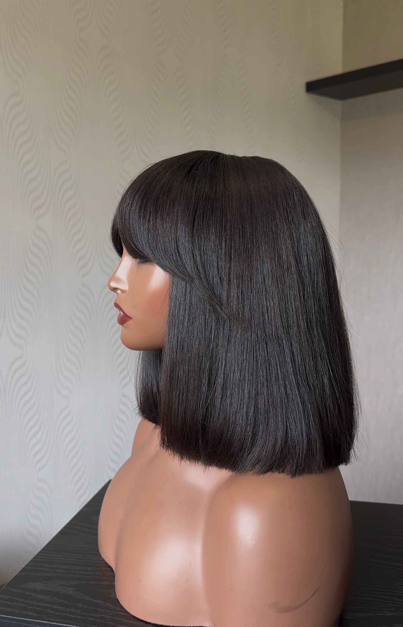 No closure wig