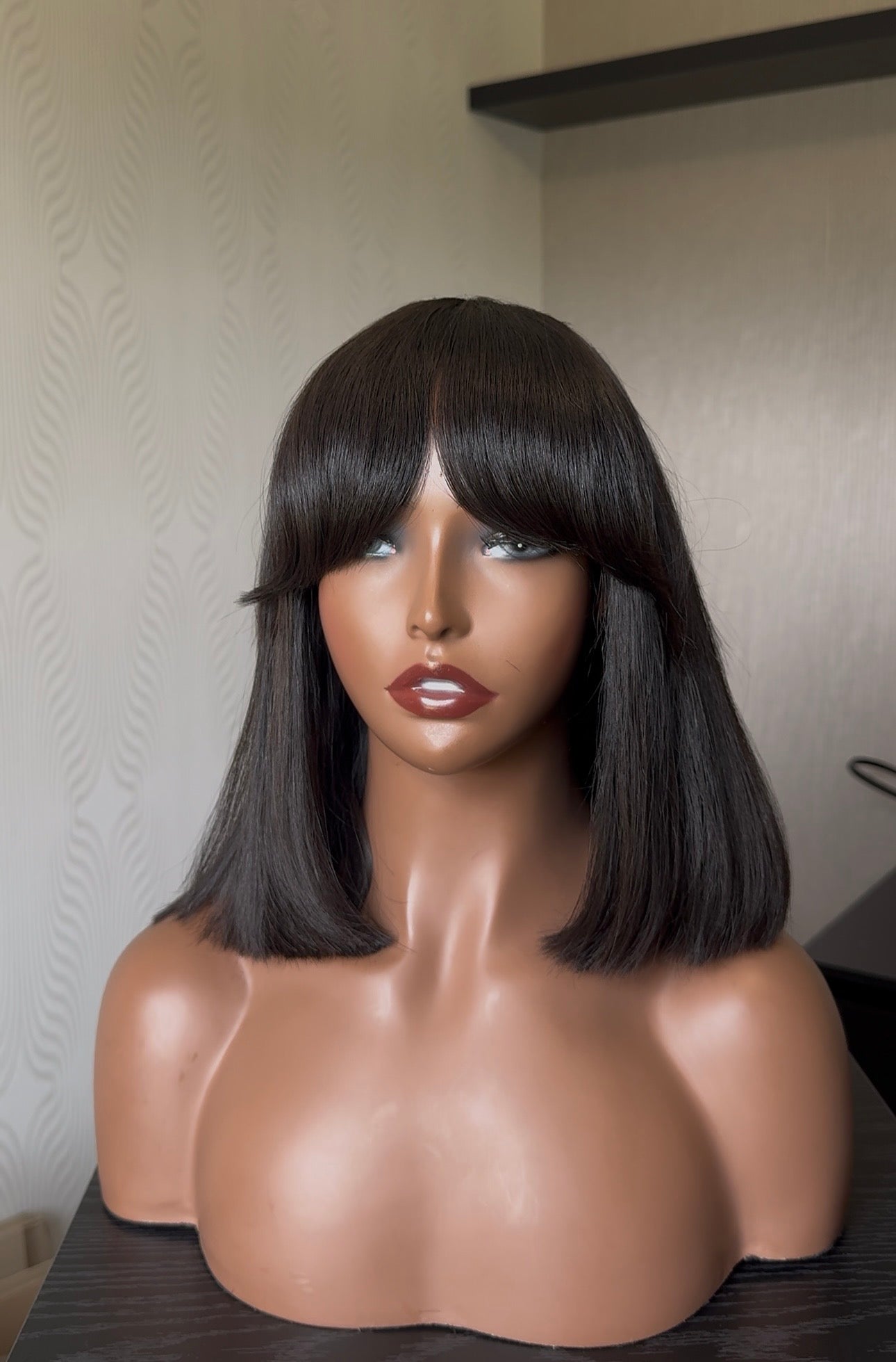 No closure wig
