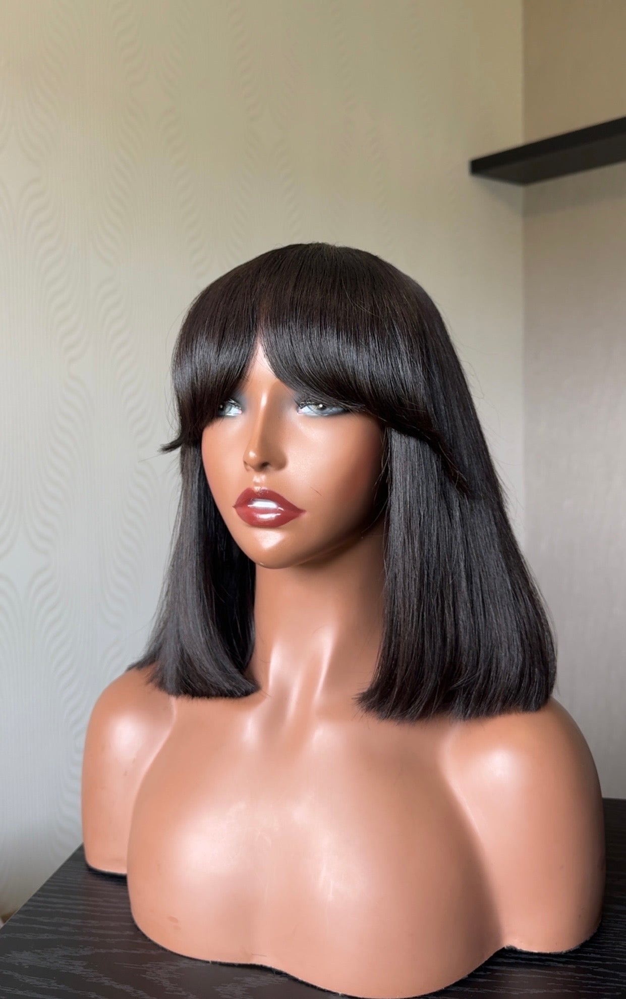 No closure wig