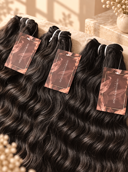 Raw Indian Ondulé - beige luxury product photo